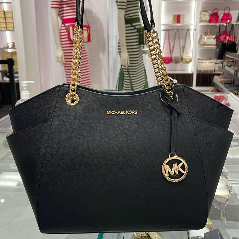 Michael Kors MICHAEL KORS
Jet Set Large Saffiano Leather Shoulder Tote Bag
NWT